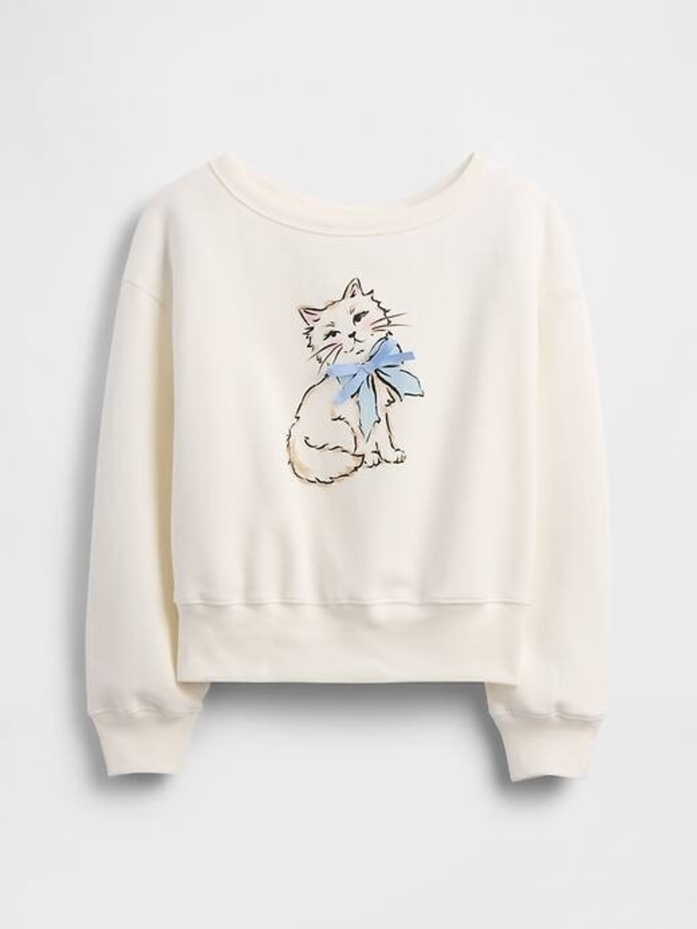 GAP Kids Cat Sweatshirt. Size M (8)